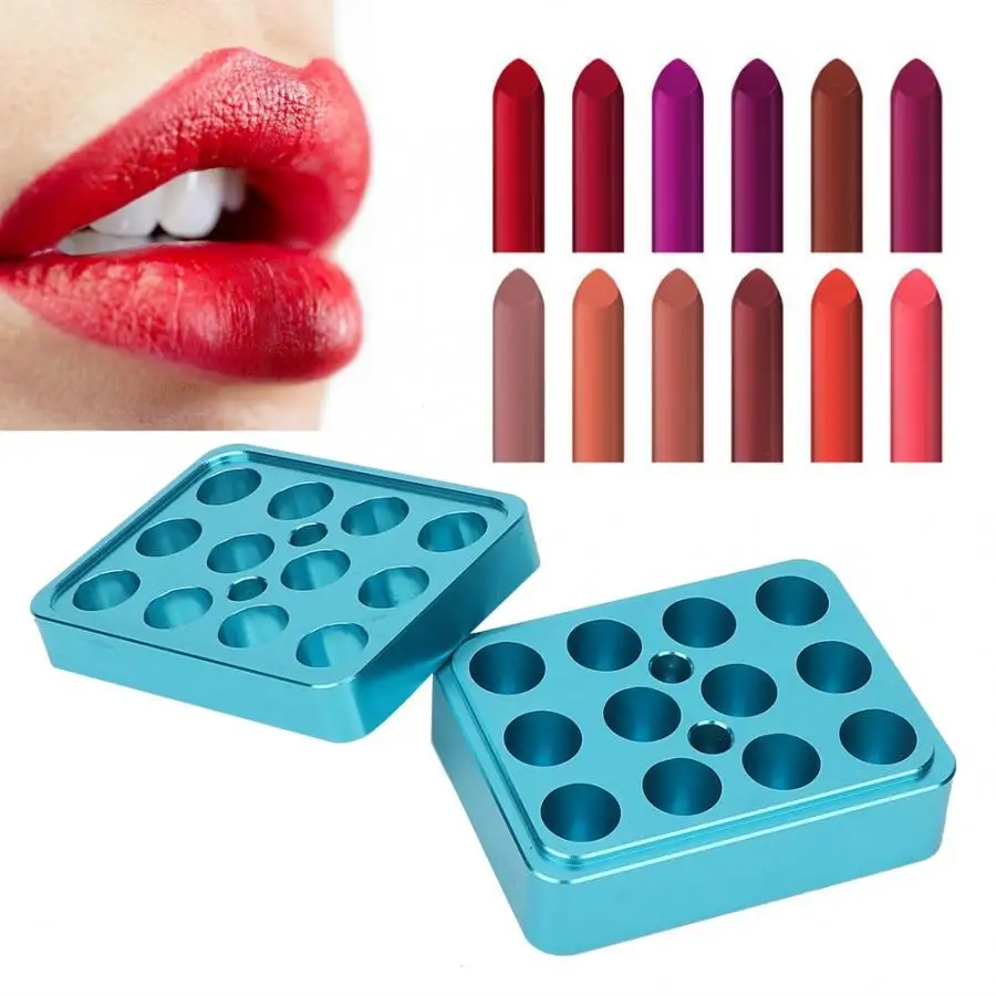 Набор для макияжа полный Профессиональный 12 отверстий 9 3 мм DIY алюминиевый сплав