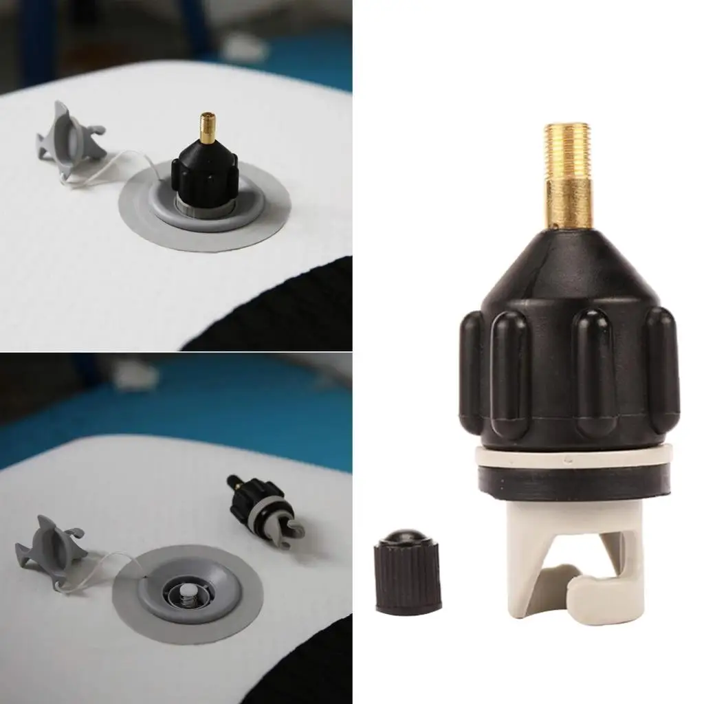 

Rubber Raft Pump Adapter Inflatable Boats Air Valve Tire Compressor Adaptor