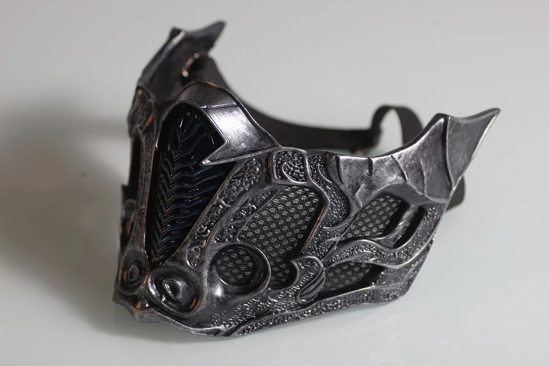 Новая версия косплей-маска Mortal Kombat Sub-Zero Ninja маска для взрослых Скорпион Хэллоуин