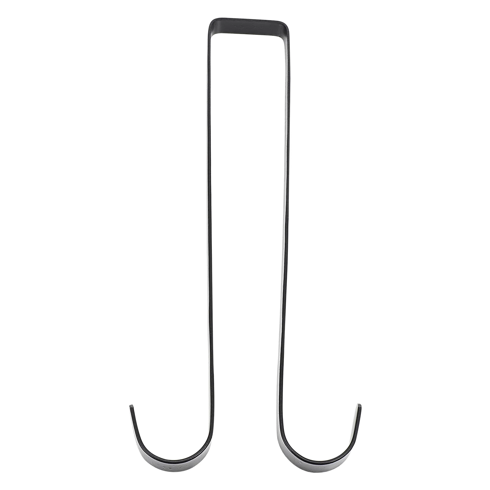 

1pc Christmas Wreath Hanger Iron Double-Sided Over The Door Hanging Hook
