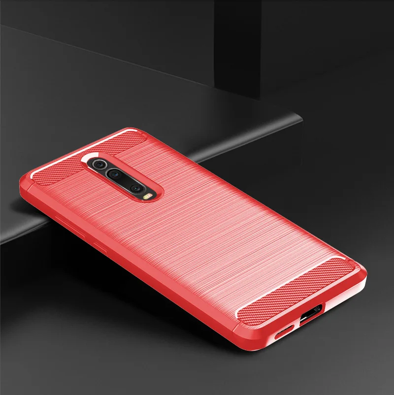 Shock Absorption Cover Soft TPU Anti Scratch Carbon Fiber Back Original Case for Xiaomi Mi 9T / 9TPro Mi9T Pro 6.39&quot Cases | Мобильные