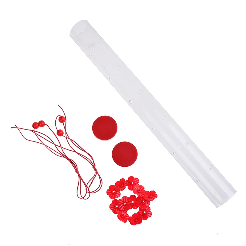 

Outdoor Plastic Flower Iron Hook Bird Feeder Plastic Bird Water Feeder Bottle Hanging Hummingbird Feeder Garden