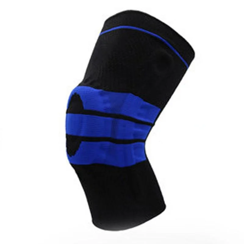 Спортивные наколенники силиконовые весенние полоски поддерживающие давление