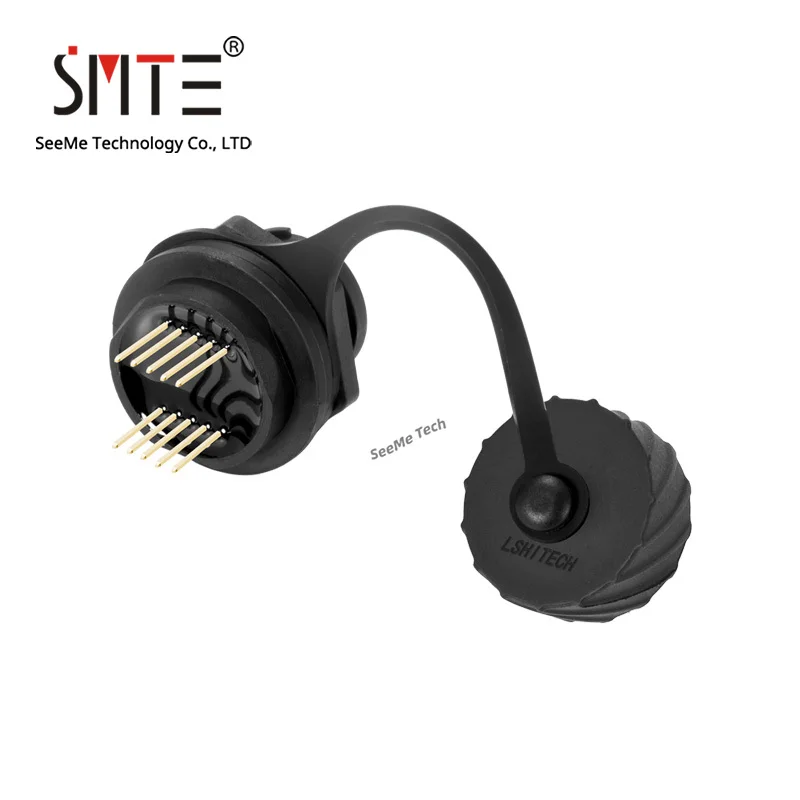 

Установка водонепроницаемого соединителя PICH с шагом 2 мм на печатной плате