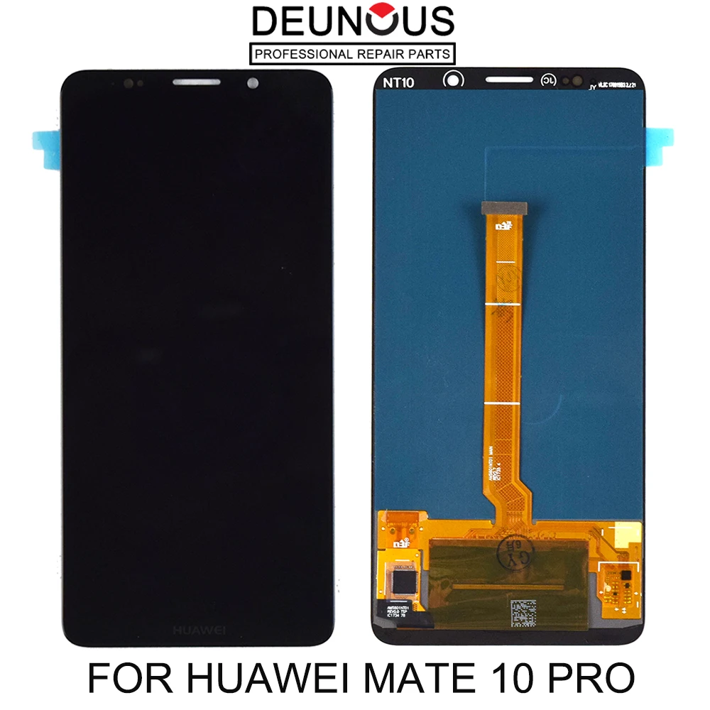 Для 6," huawei mate 10 Pro ЖК-дисплей+ сенсорный дигитайзер с рамкой для huawei mate 10 Pro дисплей