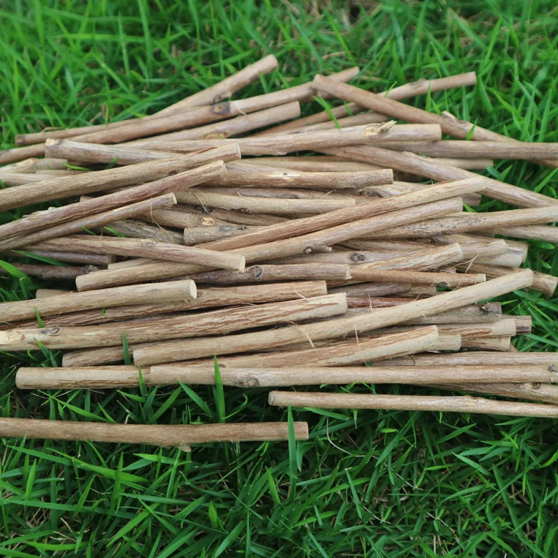 100 шт. деревянные палочки для рукоделия 10 см | Дом и сад