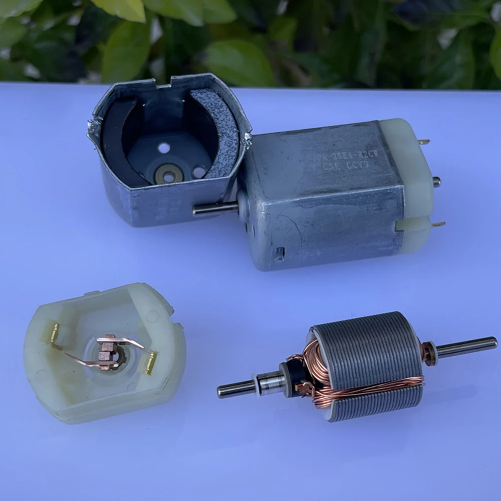 Высокоскоростной электродвигатель мини-щеточка из углеродного волокна с