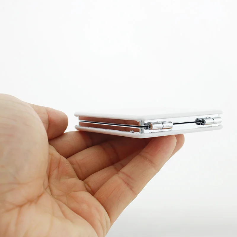 Винтажные карманные зеркала Youhaken с одуванчиком складные квадратные мини для