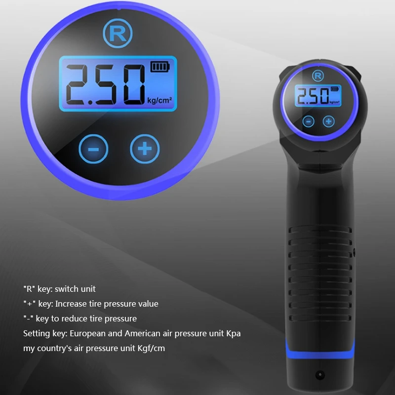 

Motorcycles Car Protable Air Compressor Charging Wired Handheld New Tire Inflator Electric Air Inflator Pump