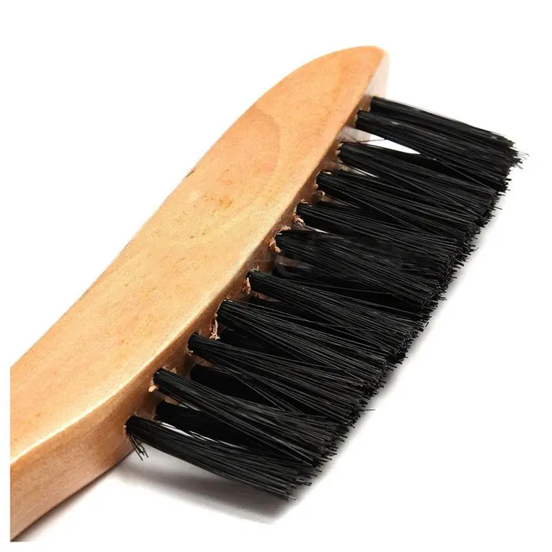 

2Pcs Pool Snooker Billiard Table Brush Horsehair Rail Wooden Handle 9" Tool