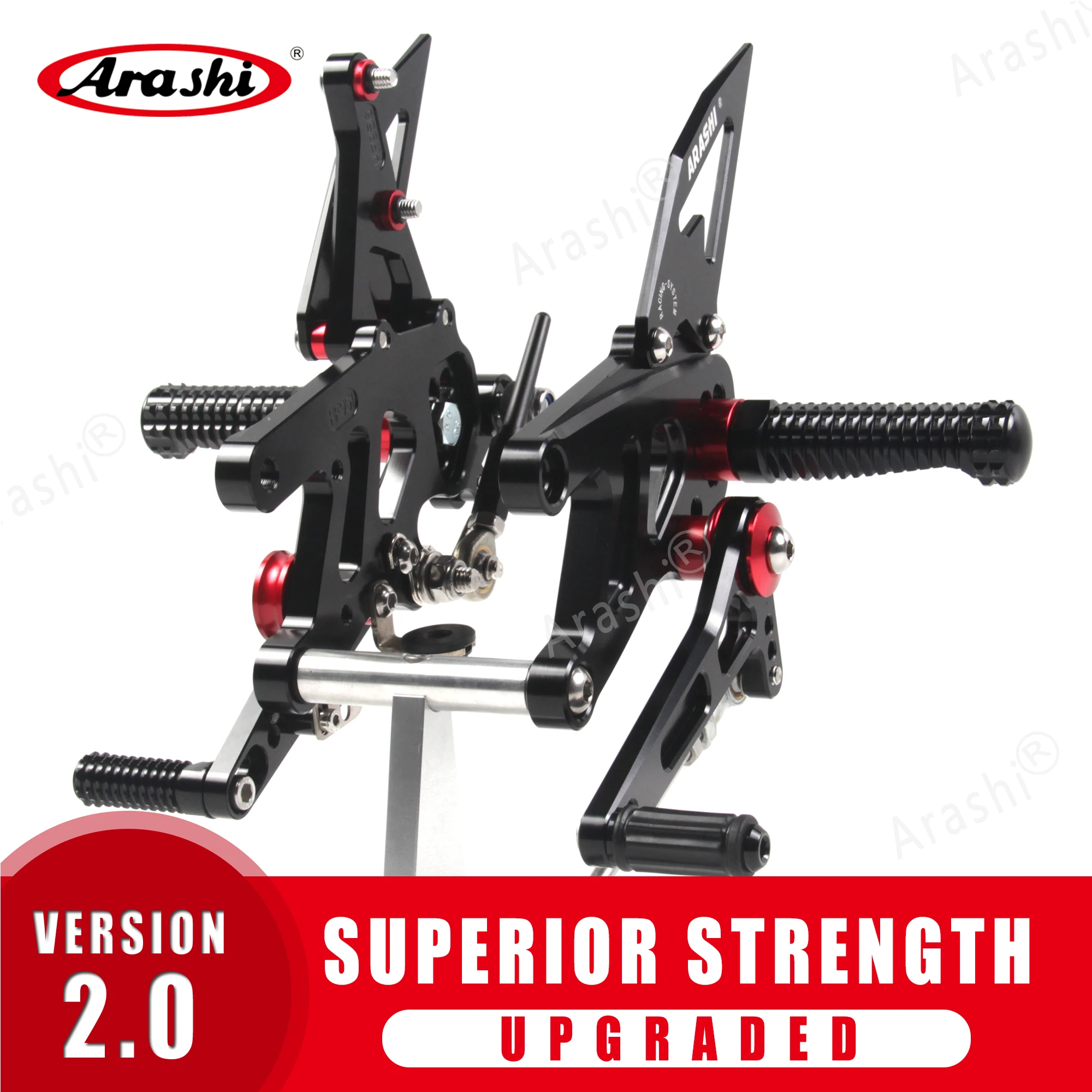 Араши ЧПУ Регулируемые подножки для APRILIA RSV4 фабрики APRC ABS 2013 2016 подножка