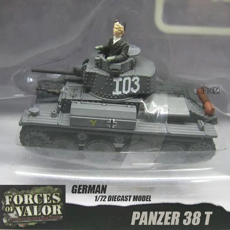 Немецкий PANZER 38 t 1/72 литая под давлением модель готового танка FOV| |