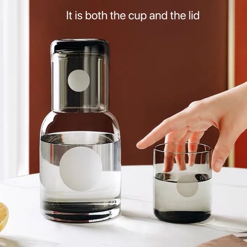 

Post It Cold Kettle Set High-Value Nordic Glass Drinking Cup Home Creative Heat-Resistant Teasimple Kettles