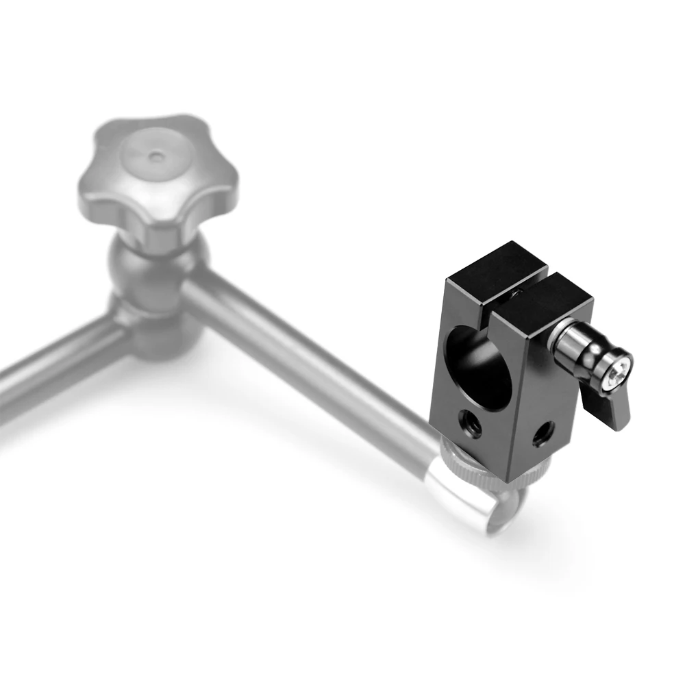 SmallRig камера Одноместный Railblock 19 мм стержень зажим Dslr Rig w/четыре 1/4 "нитки