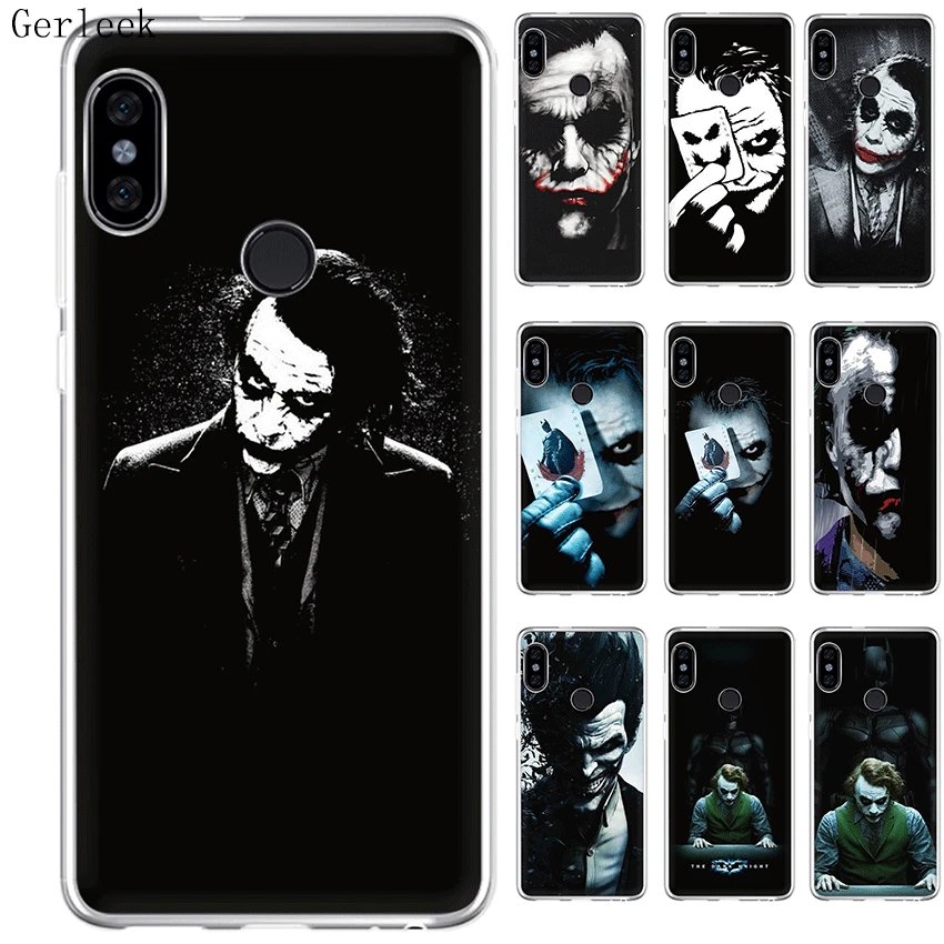 Чехол Desxz Batman Y Joker для Xiaomi Redmi Note 6 7 3 Pro 4 4X5 5A| |