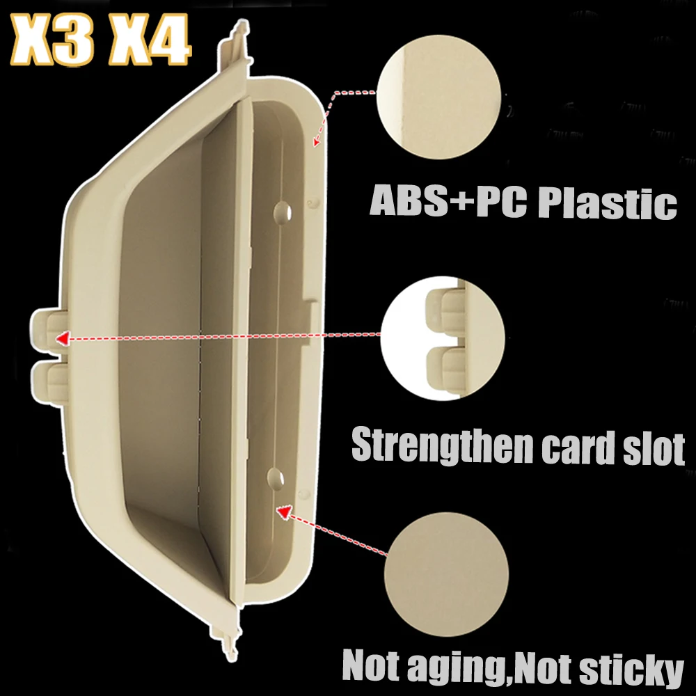 Автомобильная левая/правая внутренняя дверная ручка панель накладка для BMW X3 X4 F25