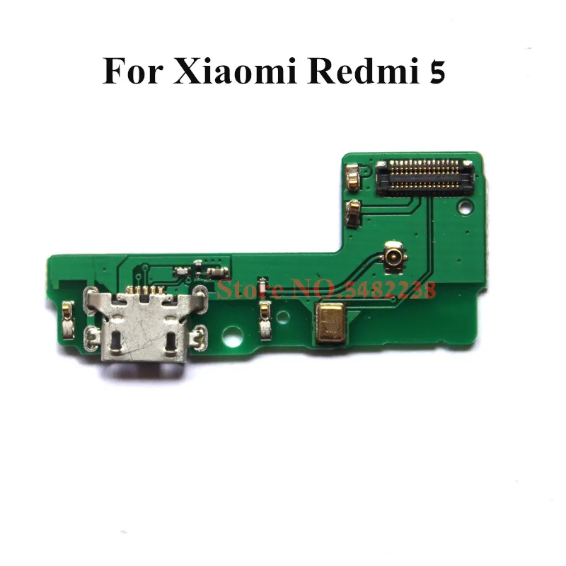 Оригинальный USB порт для зарядки док станции гибкий кабель Xiaomi Redmi 5 зарядное