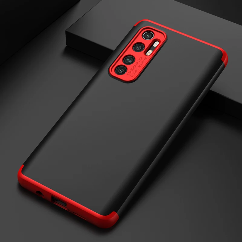 

Case For Mi Note 10 Lite 360 Degree Full Protection Hard PC Shockproof Matte Case For Xiaomi Mi Note 10 Mi10T Redmi Pro Max 10C