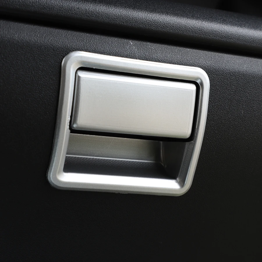 NHAUTP 2 шт./компл. ABS автомобильный ящик для хранения со пилот ручка украшение