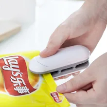 Keuken Accessoires Mini Sluitmachine Draagbare Warmte Sealer Plastic Pakket Opbergtas Handige Sticker En Zegels Voor Voedsel Snack