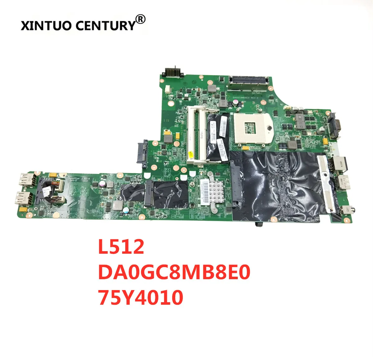 

Материнская плата для ноутбука Lenovo Thinkpad L512 75Y4010 DA0GC8MB8E0 HM55 DDR3, материнская плата для ноутбука