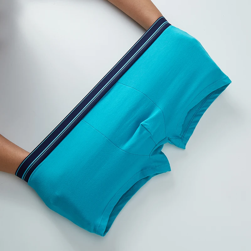 4 шт. Подарочная коробка хлопковое нижнее белье мужские дышащие шорты