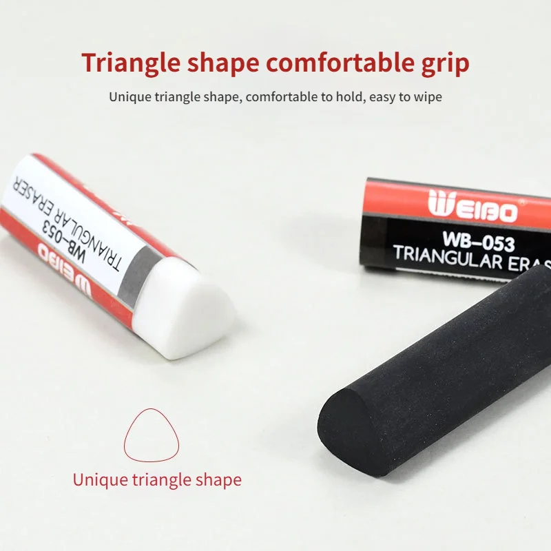 

Simple Creative Triangle Eraser Cute and Durable Elementary School Students Reward Small Prize for Kid Eraser Korean Stationery