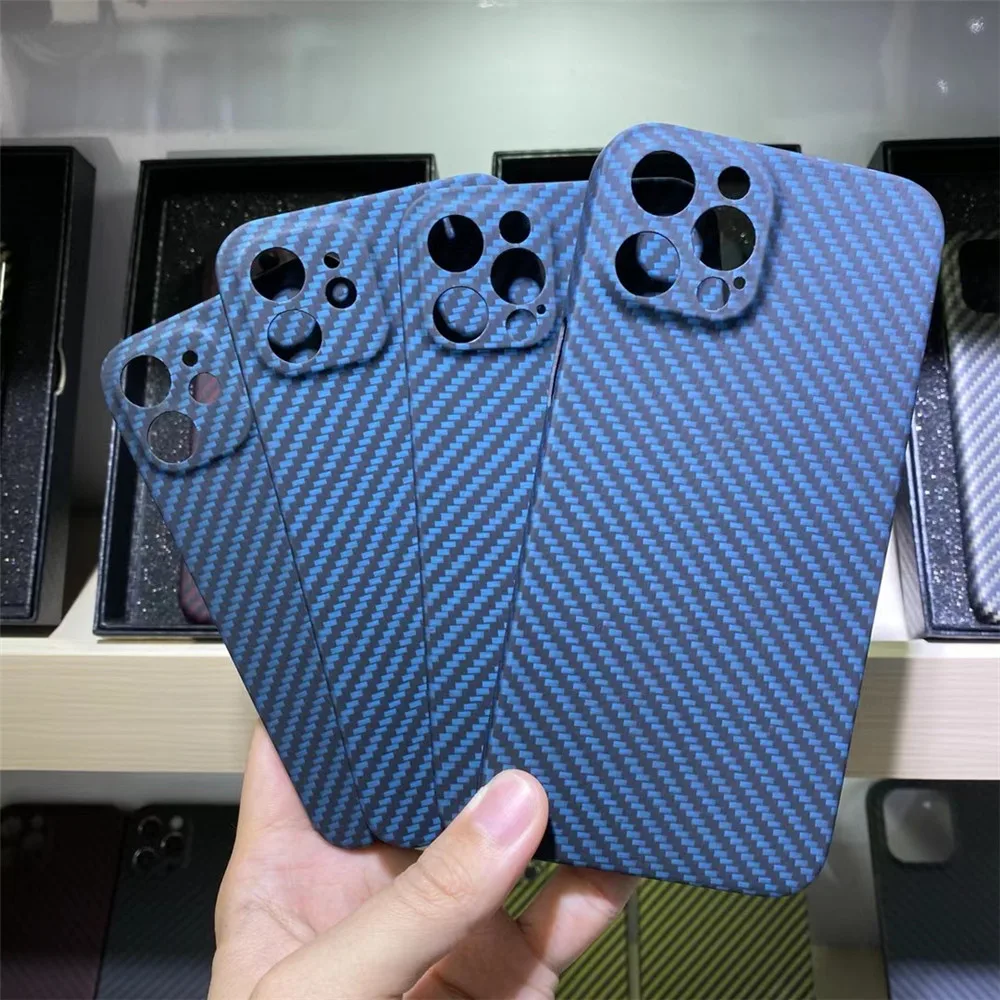 

Shockproof Real Carbon Fiber Phone Case For iPhone 12 Pro Max Case Ultra thin Full Cover Light Coque For iPhone 12 Pro Max Funda