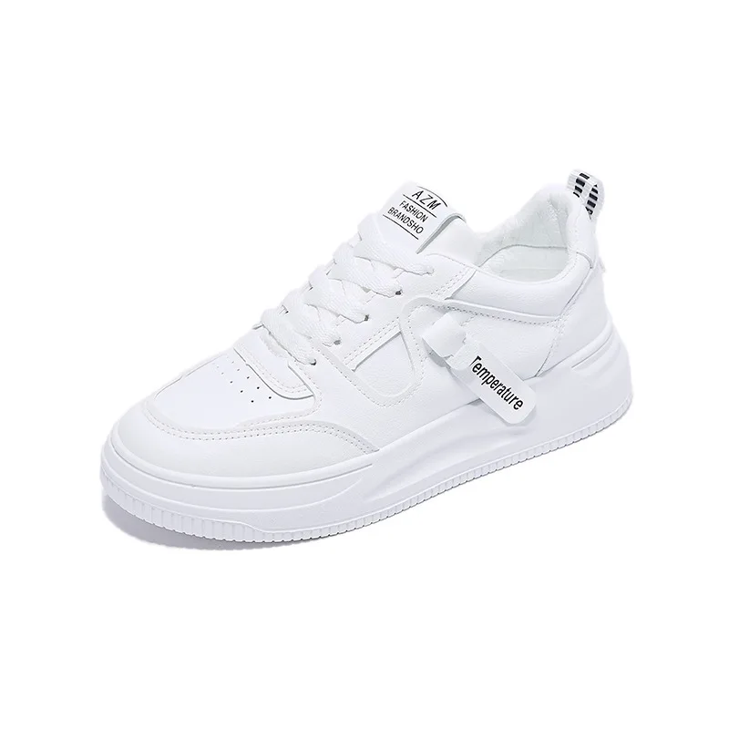 

Women Shoes 2021 Autumn New Arrival Lace Up White Shoes Women Increase Casual ShoesWomen Platform Sneakers Flats Zapatos Mujer