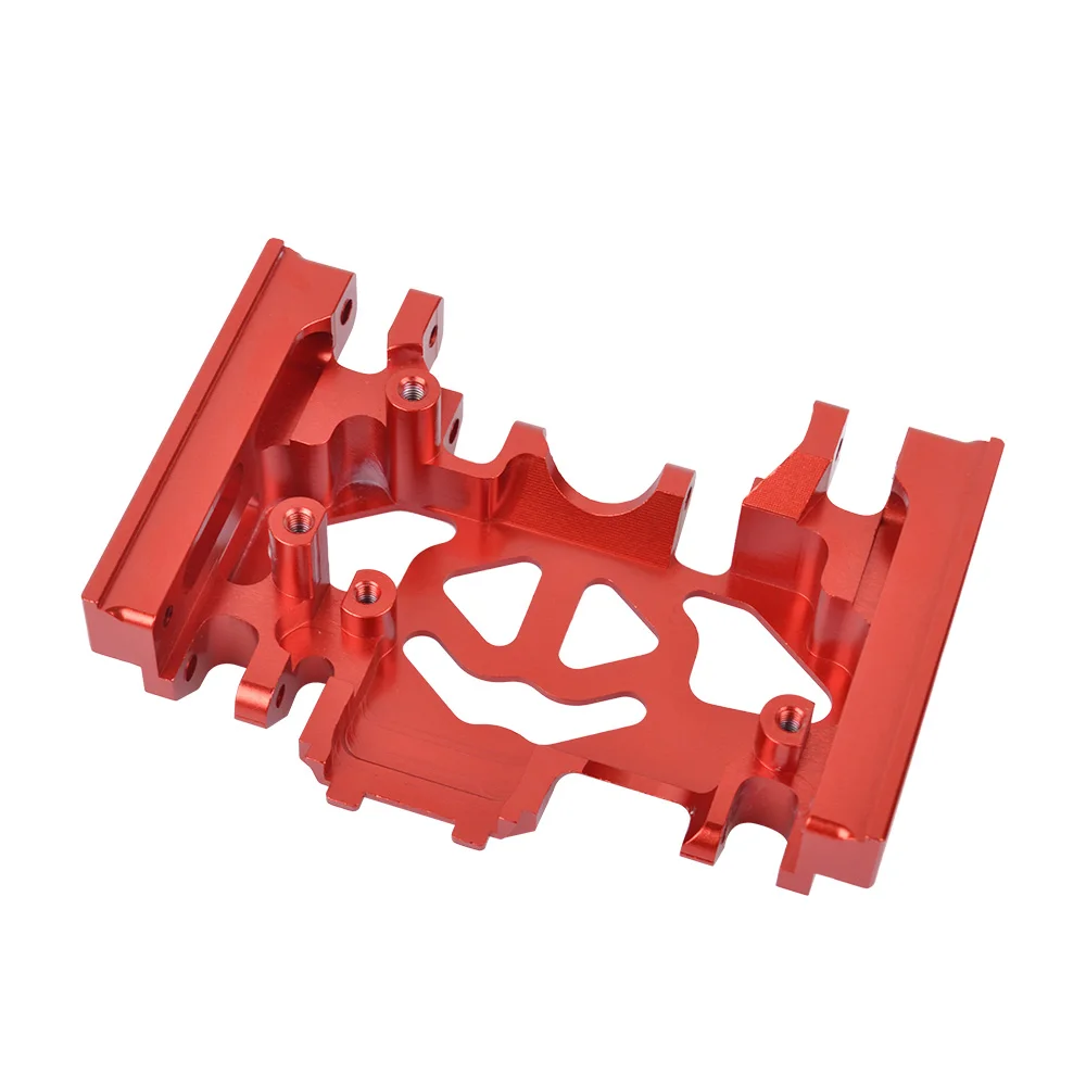 RC гусеничный сплав TRX4 крепление коробки передач шасси Lowerplate для 1/10 Traxxas TRX 4 8238