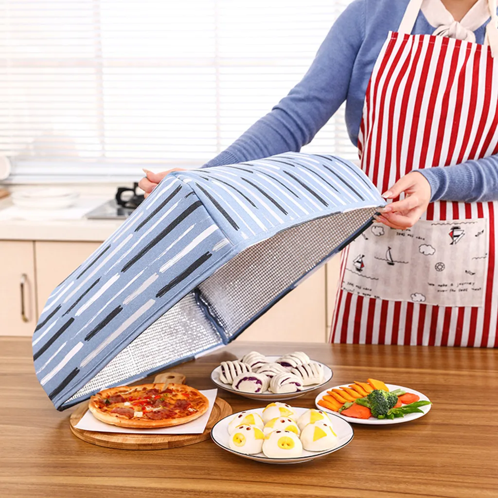 Складная крышка для посуды изоляция кухни пищевой зонтик гигиена домашняя