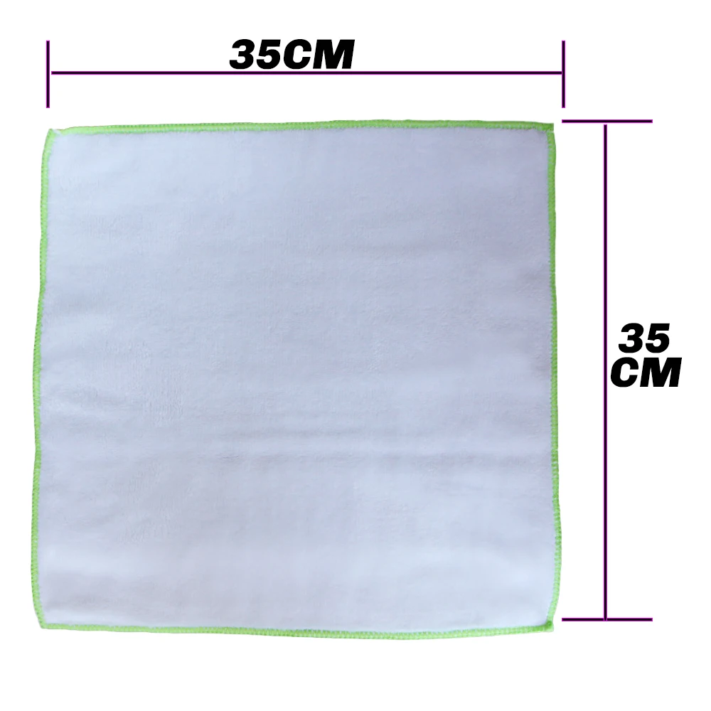 6 шт ультра мягкой микрофибры Полотенца губка для мытья автомобиля ткань машины