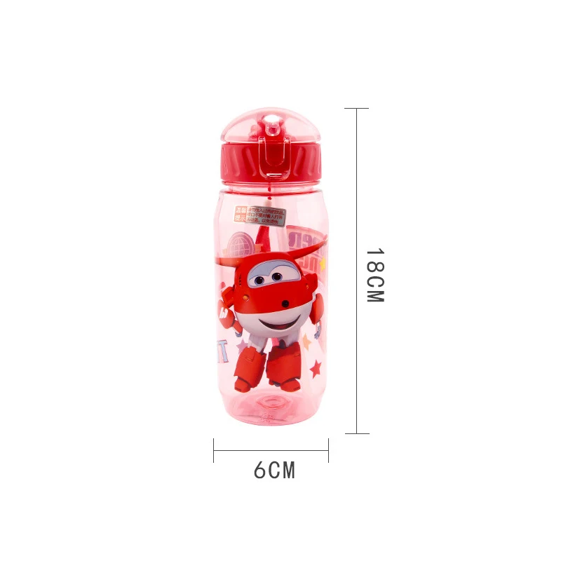 Детские игрушки Super Wings чашка для воды пластиковая из соломы чайник с защитой от