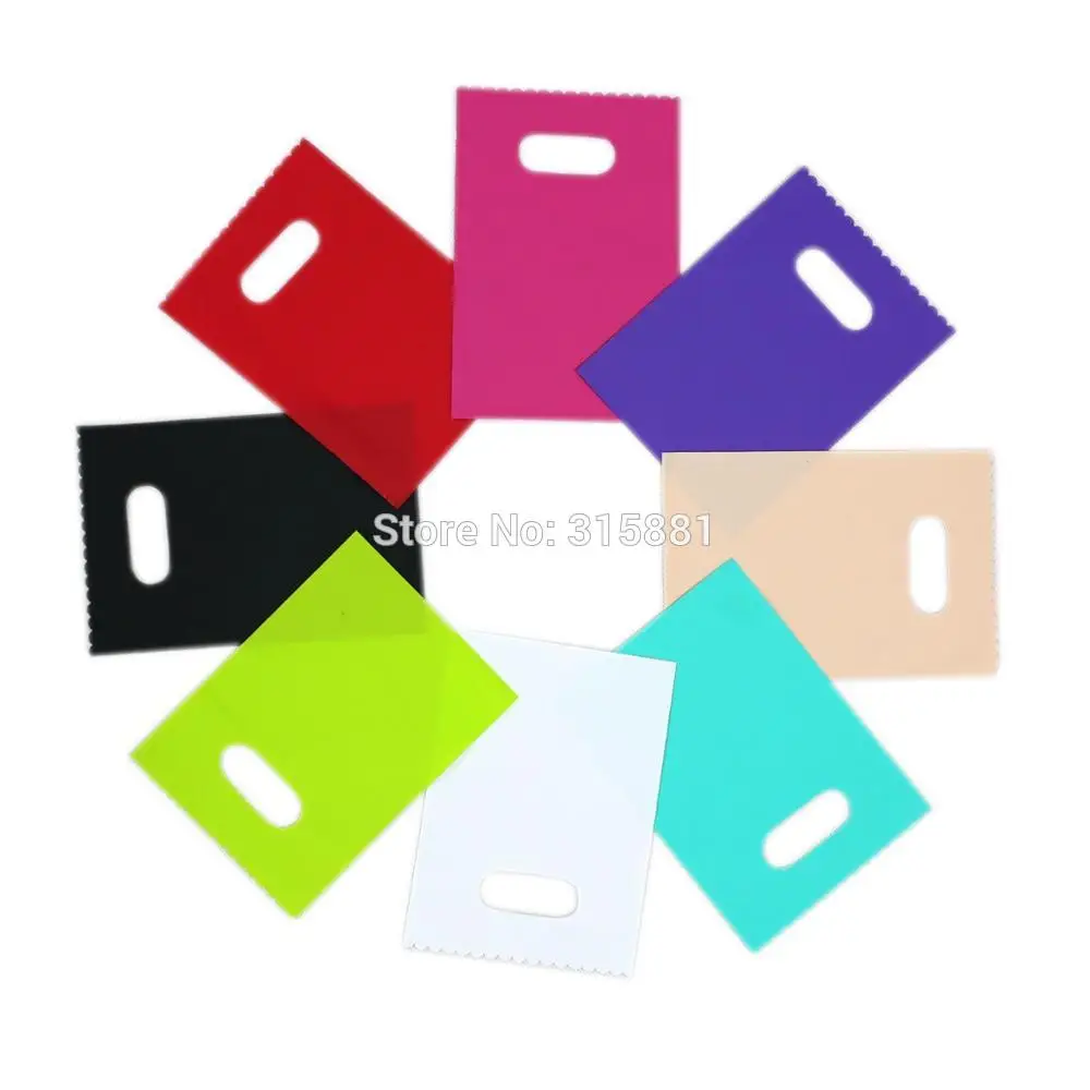 Пластиковые подарочные пакеты для упаковки ювелирных изделий красочные