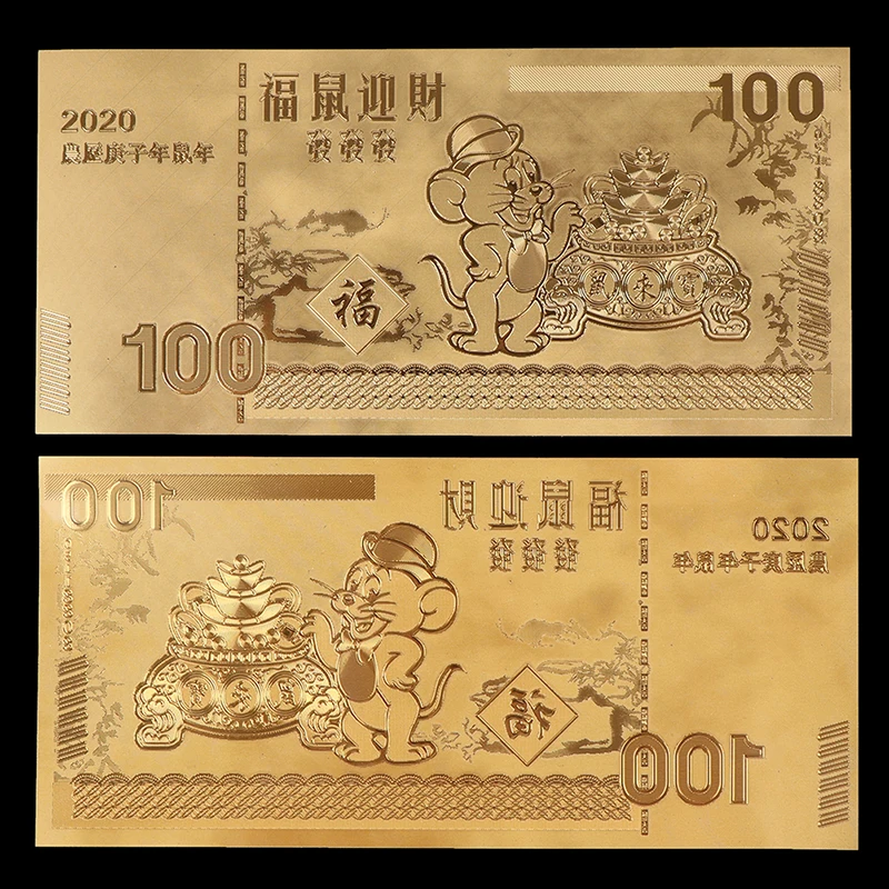 Китайский новогодний красный конверты счастливые деньги карманы крыса памятный