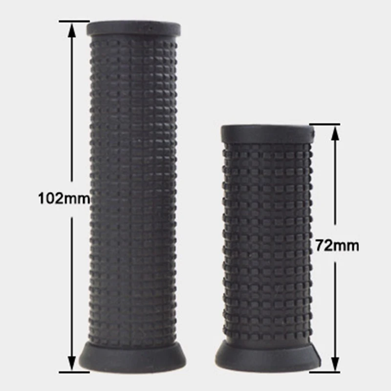 

2pcs Bike Bicycle Long Short Handlebar Grips Rubber Anti Slip cycling Parts Accessories For Twisting Shifter MTB Parts