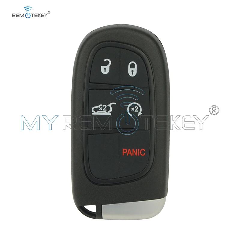 Умный ключ Remtekey для Dodge chrysler JEEP Cherokee 2014 2015 2016 2017 5 кнопок 433 МГц|Ключ от авто| |