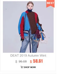 DEAT Autumn And Winte Turn-down Collar Patchwork Printed Maps Batwing Sleeves Waist Belt Female Trench Coat Loose WJ27004L