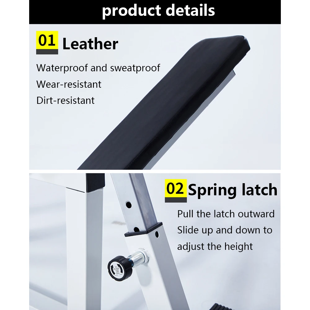 Высококачественный табурет для гантелей складной домашний Регулируемый