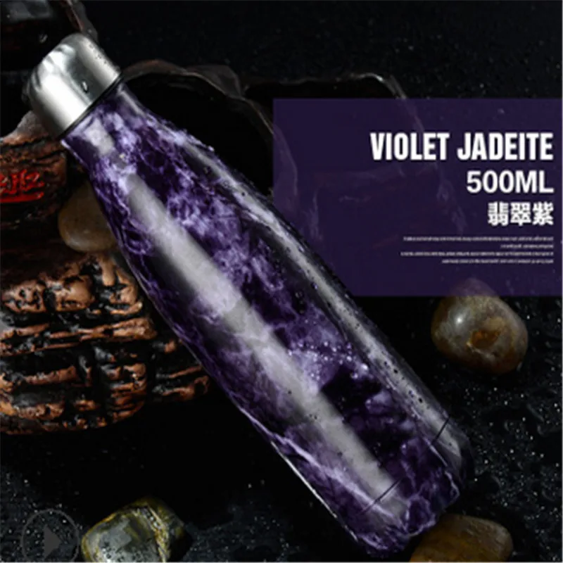 Новинка термобутылка для воды 500 мл с вакуумной изоляцией металлическая