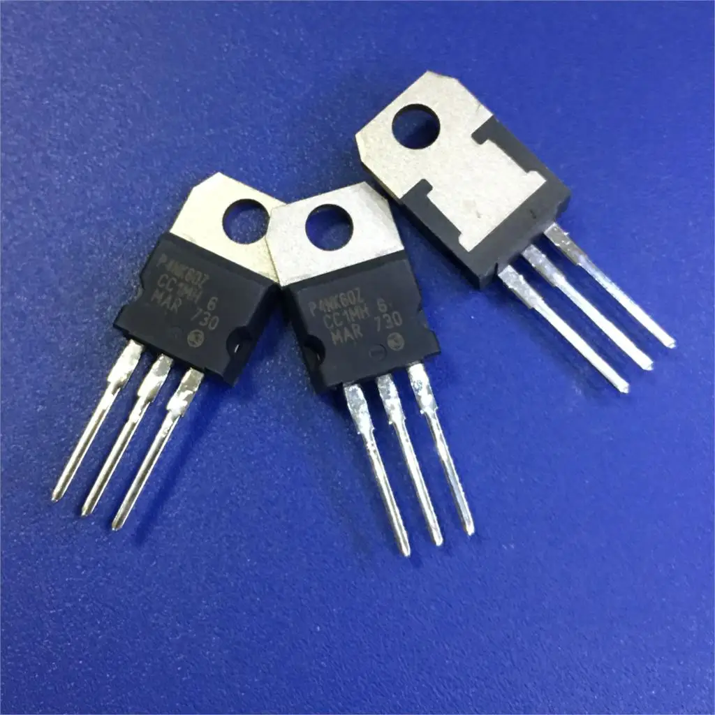 

10pcs/lot STP4NK60ZFP P4NK60ZFP STP4NK60Z P4NK60Z TO-220 4A / 600V TO-220F In Stock