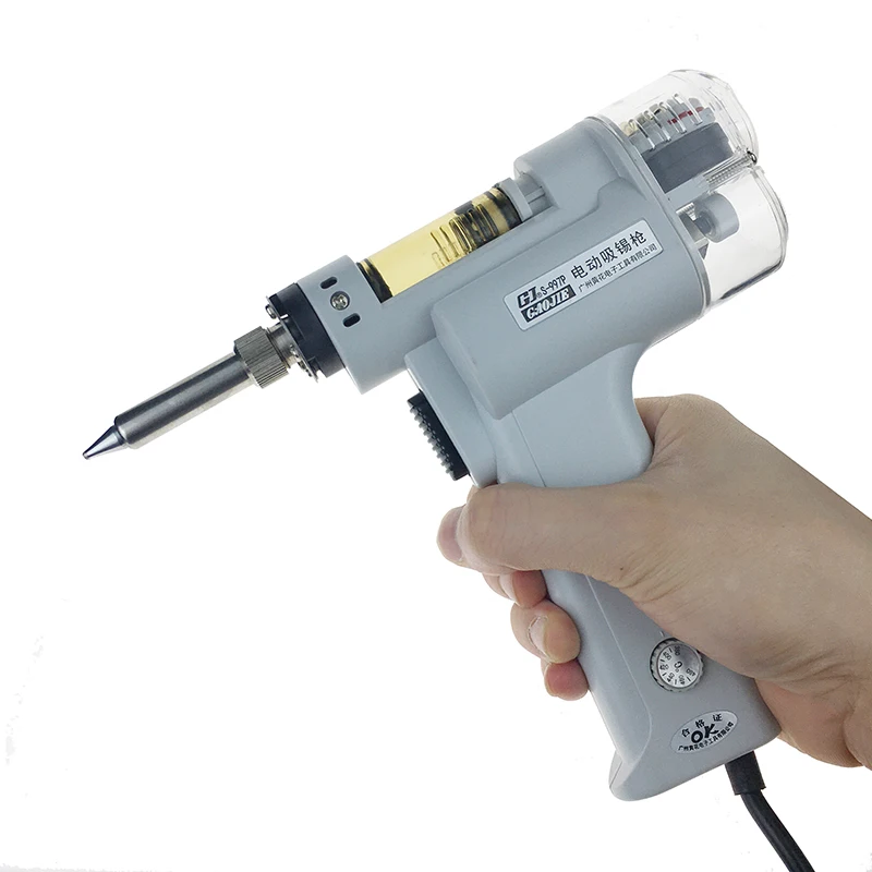 110V/220V Электрический поглощать пистолет S 997P вакуумный насос отсос припоя