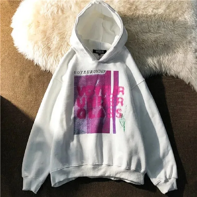 

Hooded sweater sweatshirts with hoodies casual couple Oversize top y2k hoodie women's sweatshirt women hoody apparel harajuku