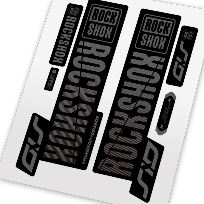 2020 СИД ROCK SHOX вилки МТБ Стикеры для горного велосипеда руль Rockshox велосипедная