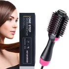 Профессиональная расческа для волос, расческа с горячим воздухом, фен и спиральная расческа, автоматическая вращающаяся плойка, выпрямитель для волос