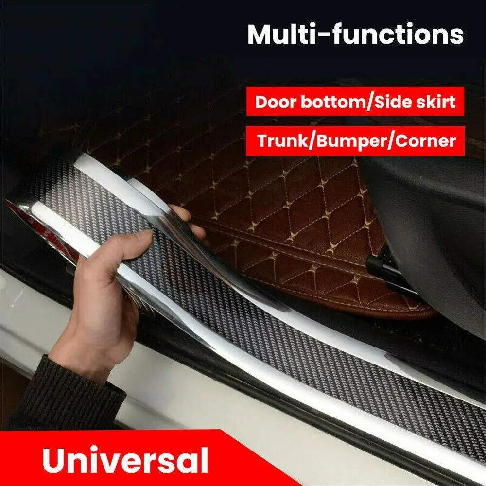 Высокое качество автомобиля Стикеры углеродного волокна Резина сделай сам