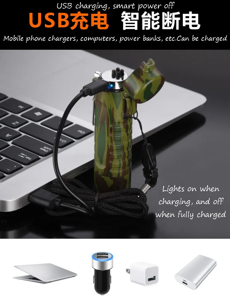 Уличный фонарик для кемпинга из АБС долгое время герметичная водонепроницаемая