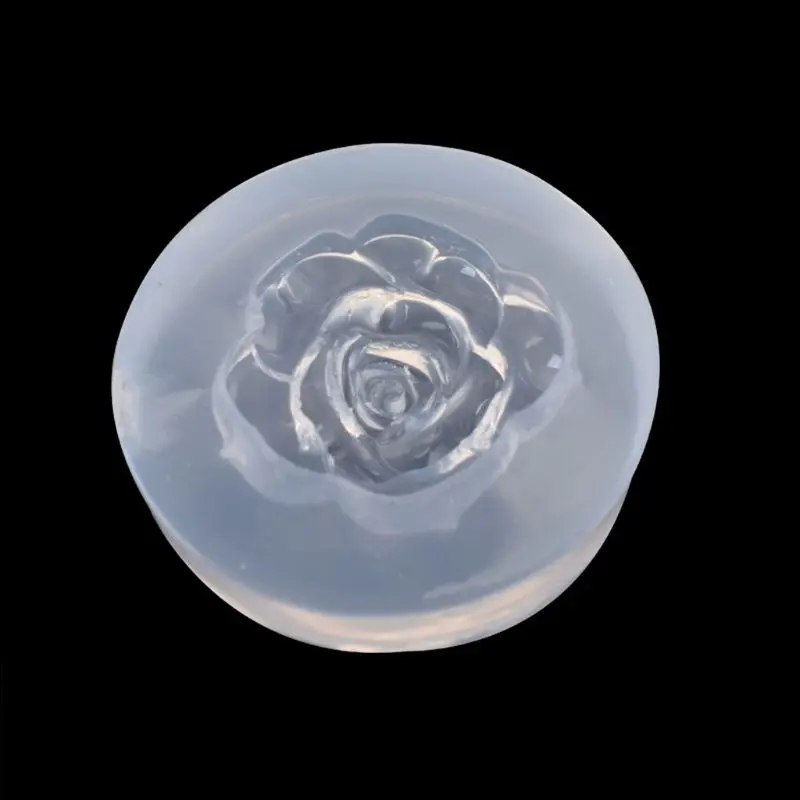 

Handmade Big Diamond Crystal Rose Flower Epoxy Resin Mold Gemstone Silicone Mold Jewelry Making Art Craft