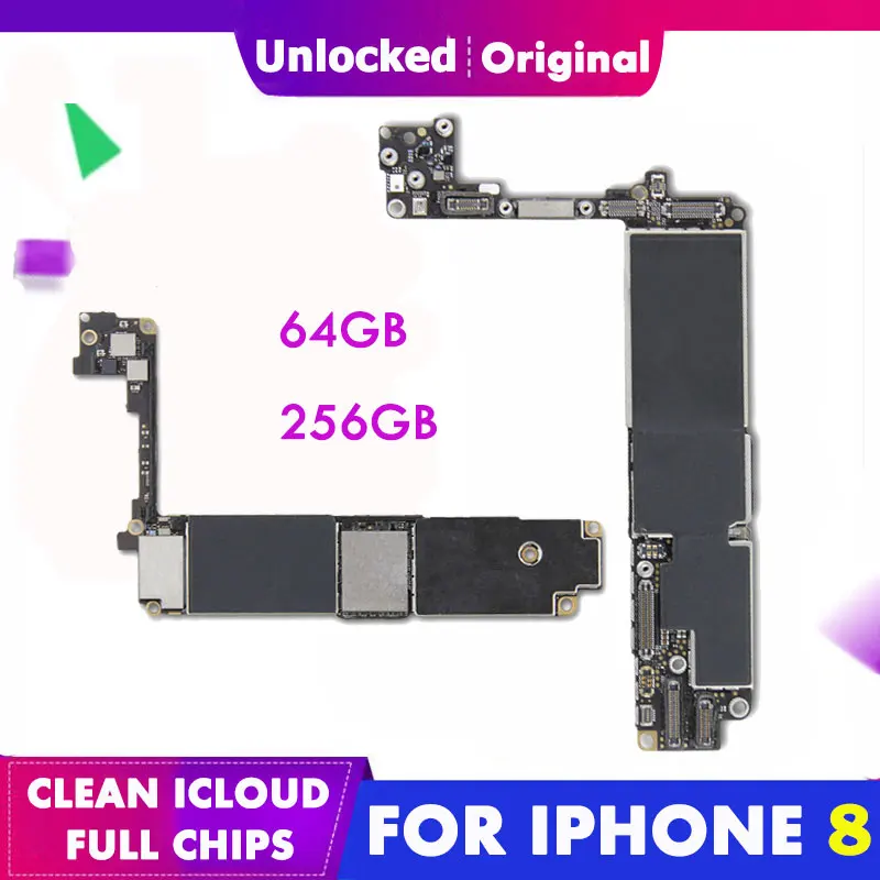 Материнская плата для IPhone 8 64G 256G материнская логическая GSM полный чип ремонтный