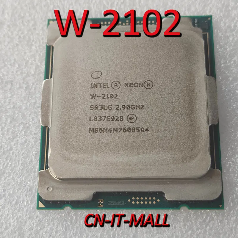 

Xeon W-2102 W2102 CPU 2.9GHz 4 Core 4 Threads LGA2066 Processor